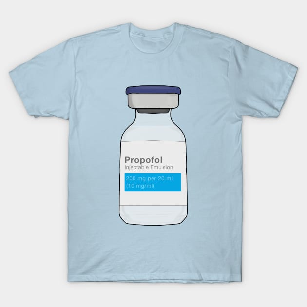 Propofol T-Shirt by DiegoCarvalho